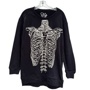 Chaser Skeleton Pullover - Size S - NWT